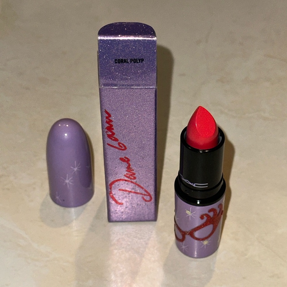 BNIB M.A.C Dame Edna “Coral Polyp” lipstick